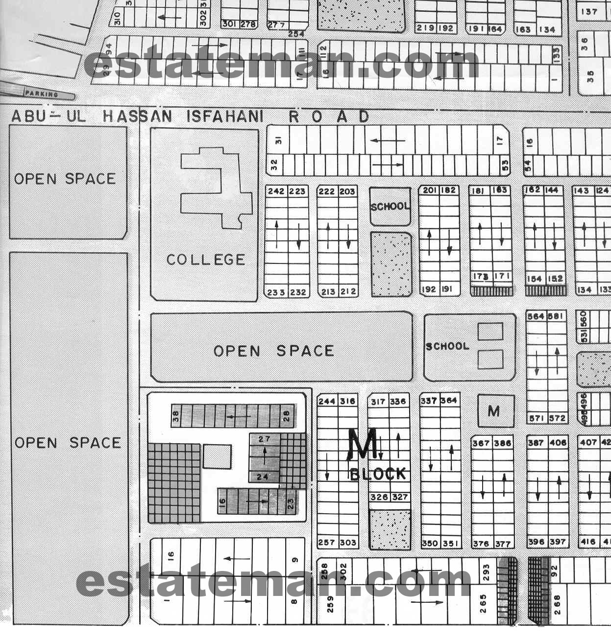 Faisal Town & Model Town Extension (Map Area 9) Click on Map Navigation Buttons as required.