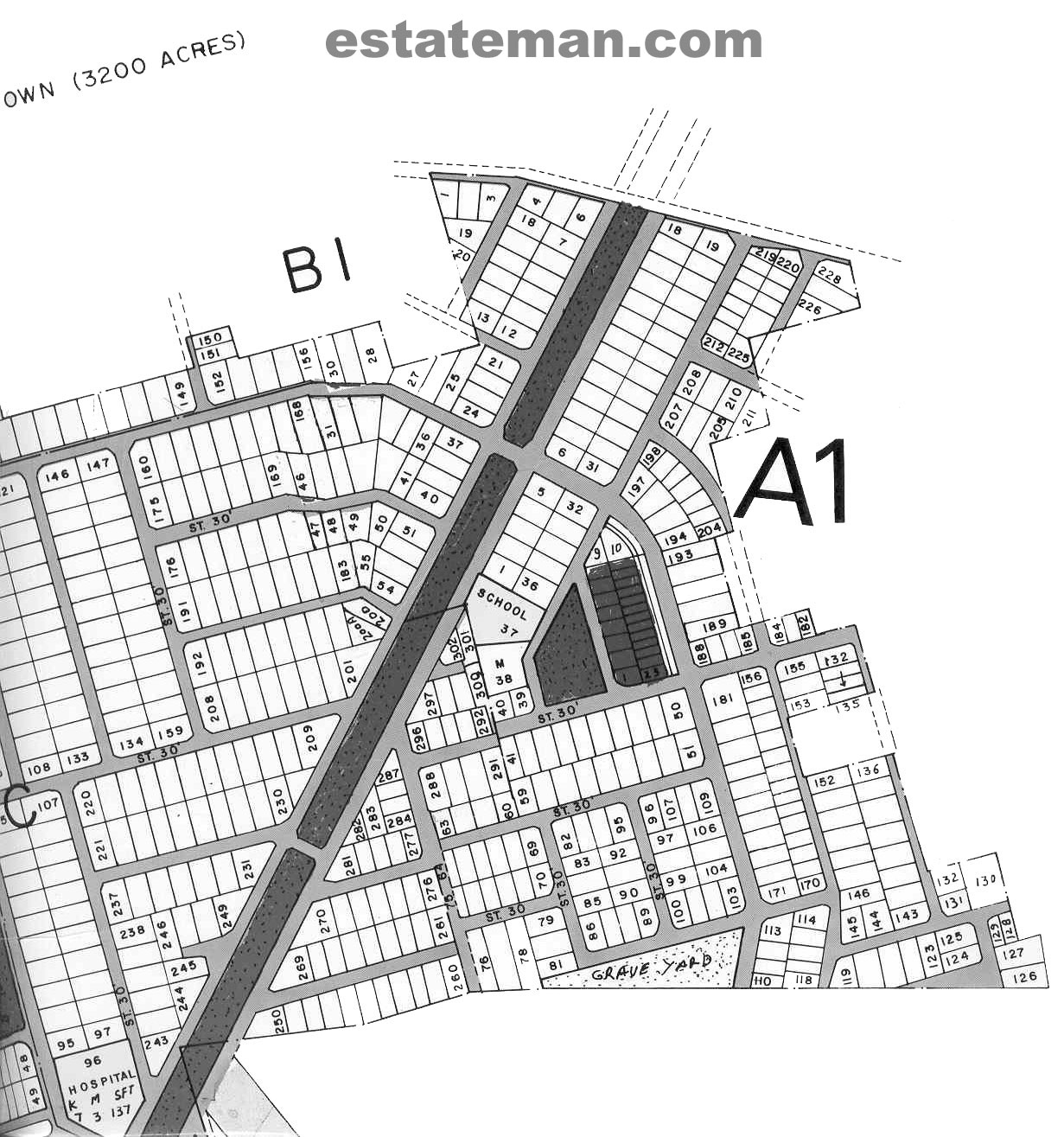 PIA Employee's Housing Society (Map Area 2)  Click on Map Navigation Buttons as required.