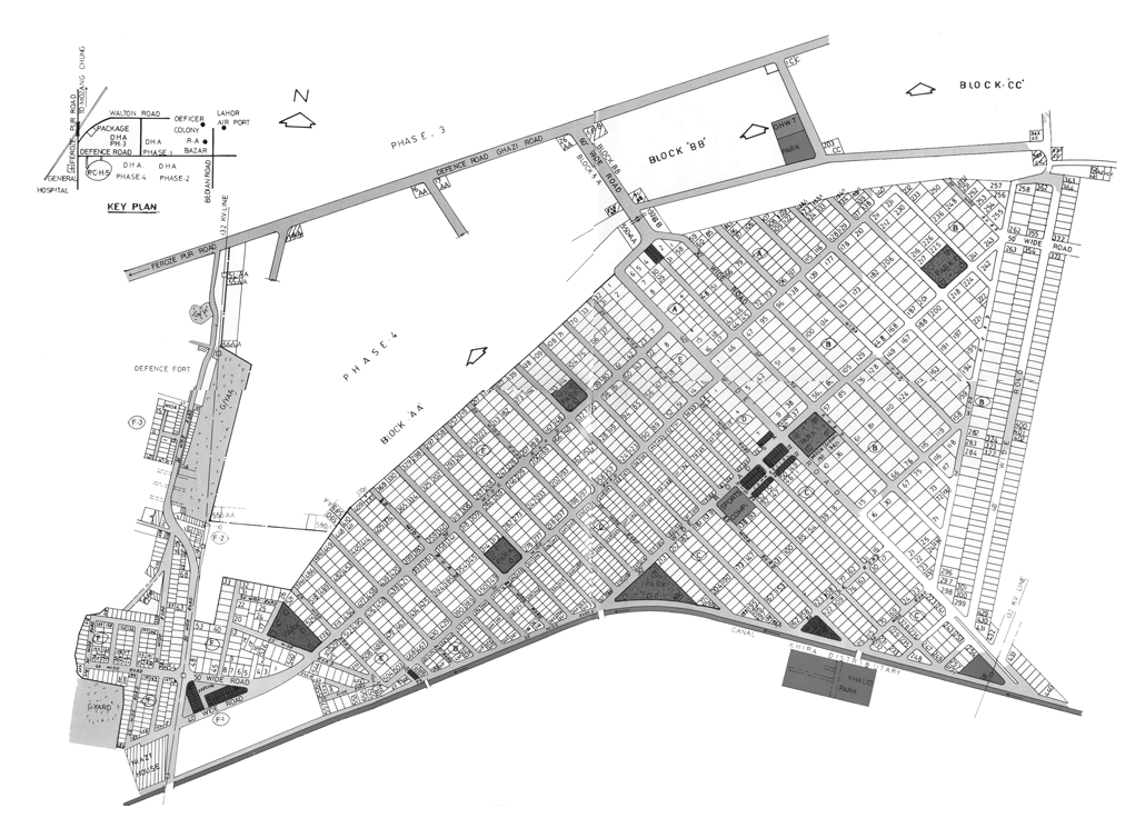 Punjab Co-operative Housing Society. Please click on different areas of map  to get it enlarge.