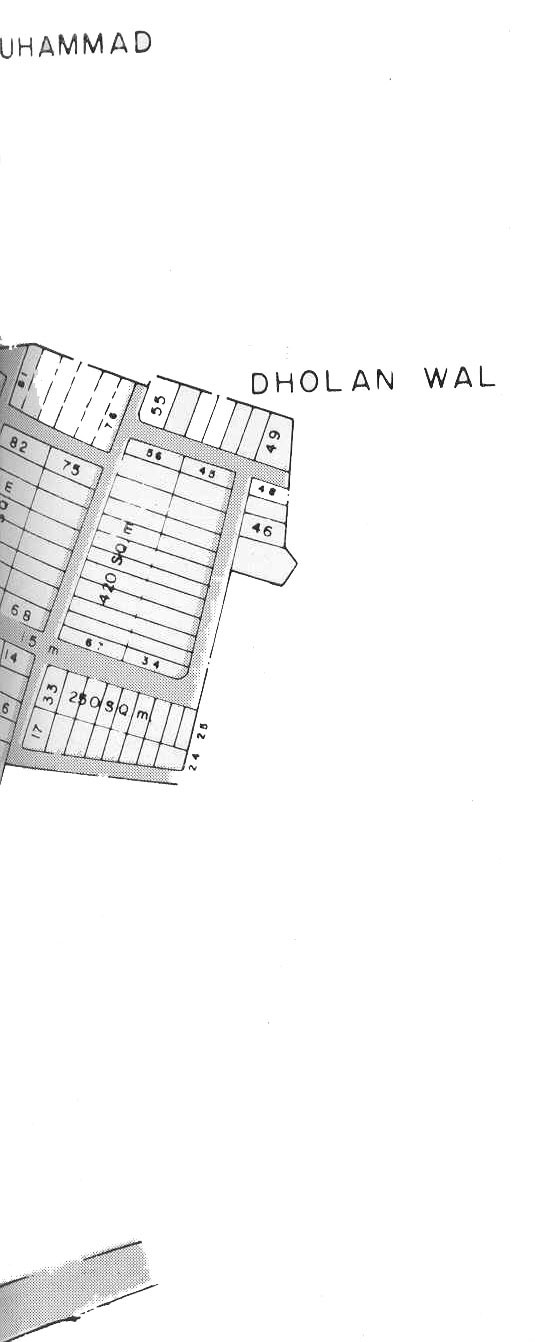 Sabzazar Phase 1 & 2. (Map Area 15) Click on Map Navigation Buttons as required.