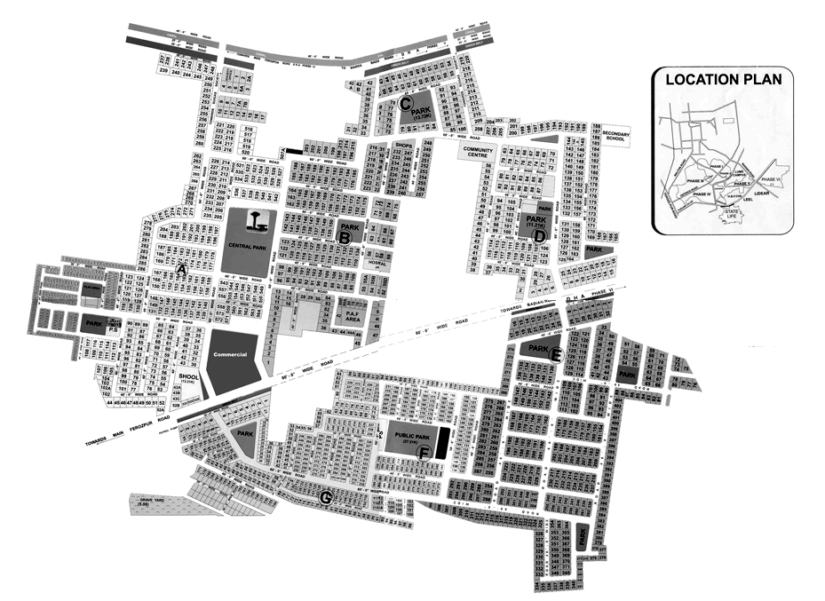 Statelife Insurance Employee's Housing Society. Please click on different areas of map  to get it enlarge.